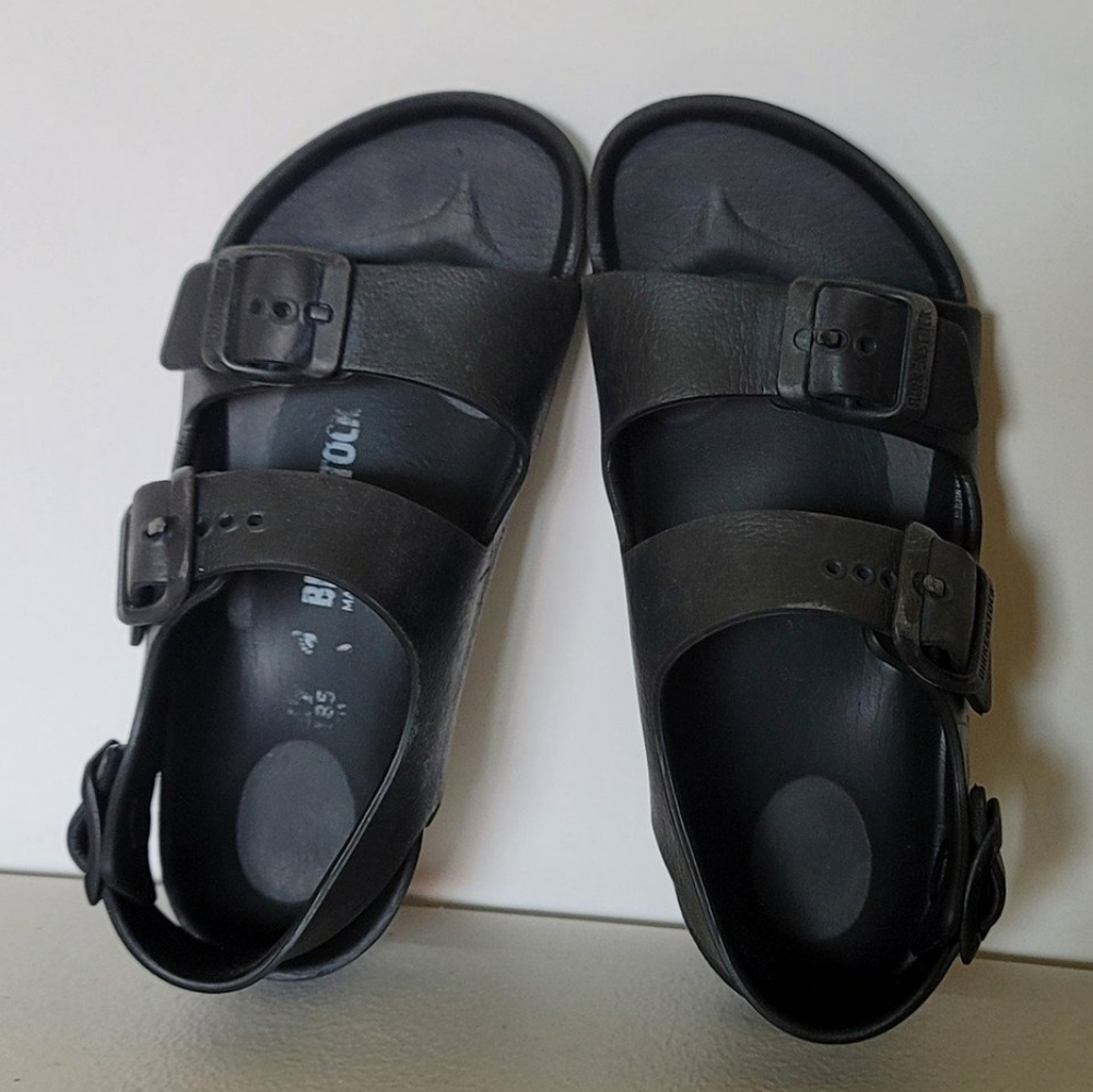 Birkenstock Milano EVA Kids Toddlers Black Sz 29